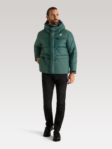 K-Way Weatherproof jacket 'LE VRAI 4.0 AURELE' in Green