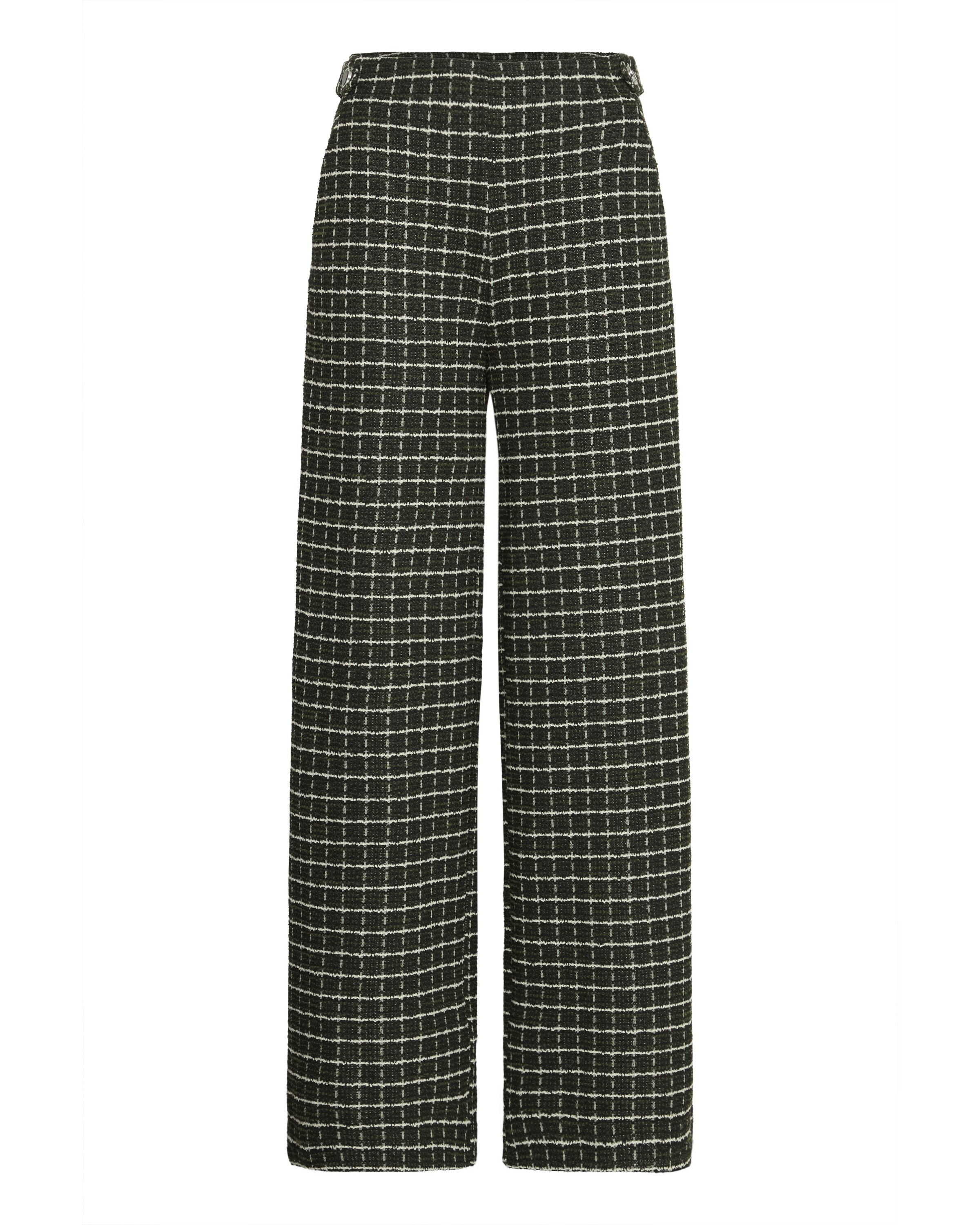 ICHI Pants 'IHKATE CLOULE' in Green: front