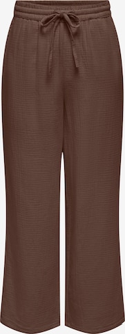 ONLY - Pantalón 'ONLTHYRA' en marrón: frente