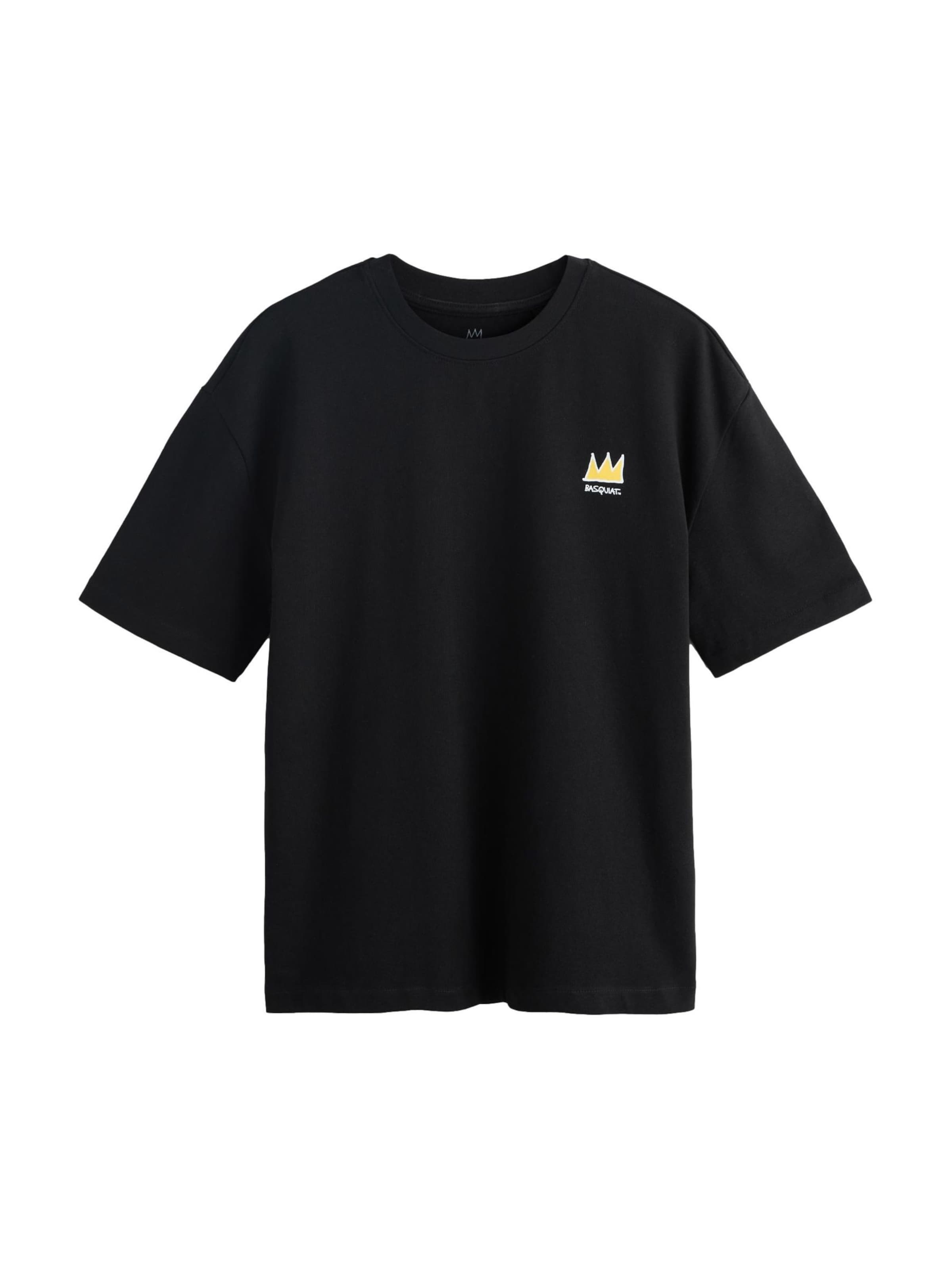 Next Shirt 'Künstler' in Zwart: voorkant