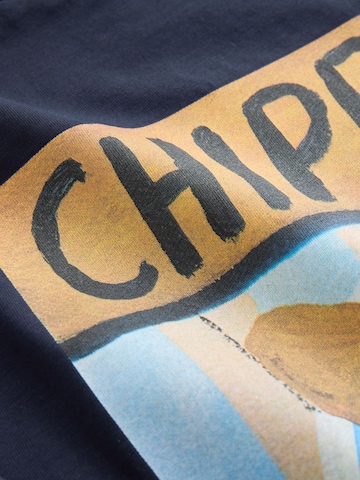 Next Футболка 'Chippy Tea Frankie Thorpe' в Синий