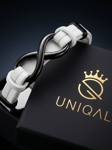 UNIQAL Armband 'INFINITY' in Wit