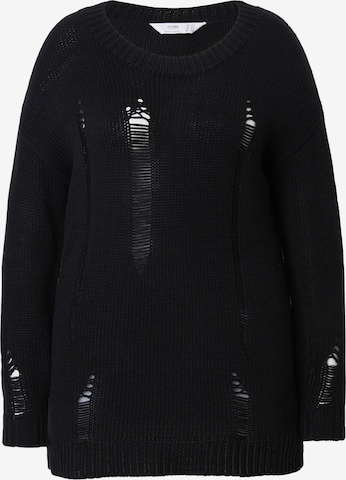 Angel of Style Trui in Zwart: voorkant