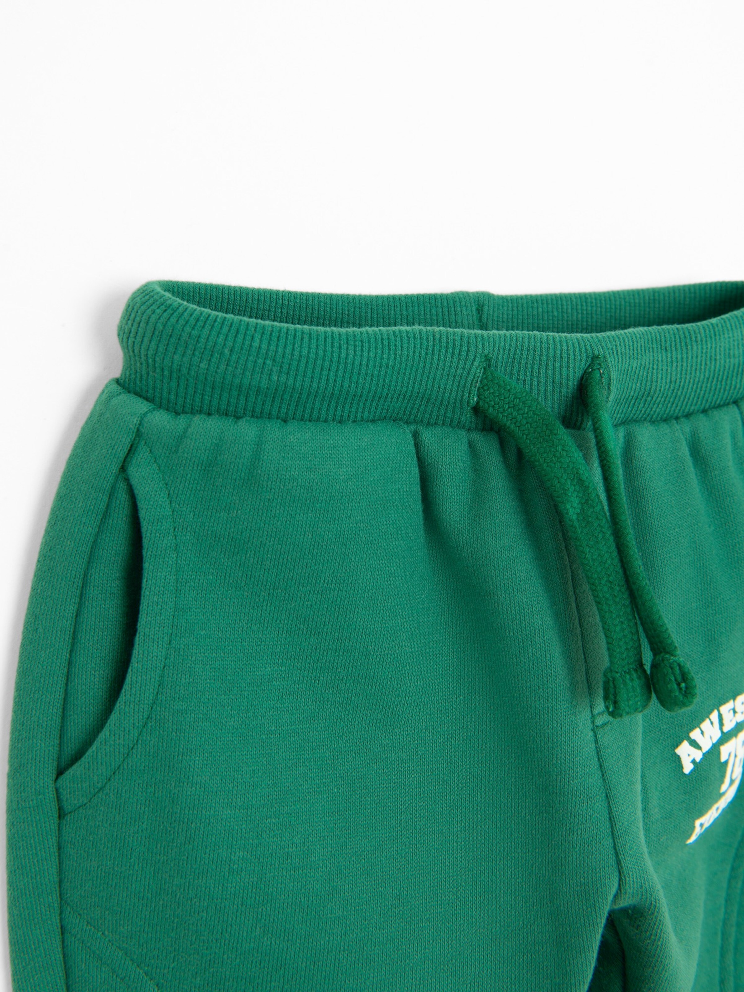 Cool Club Zúžený Kalhoty – zelená