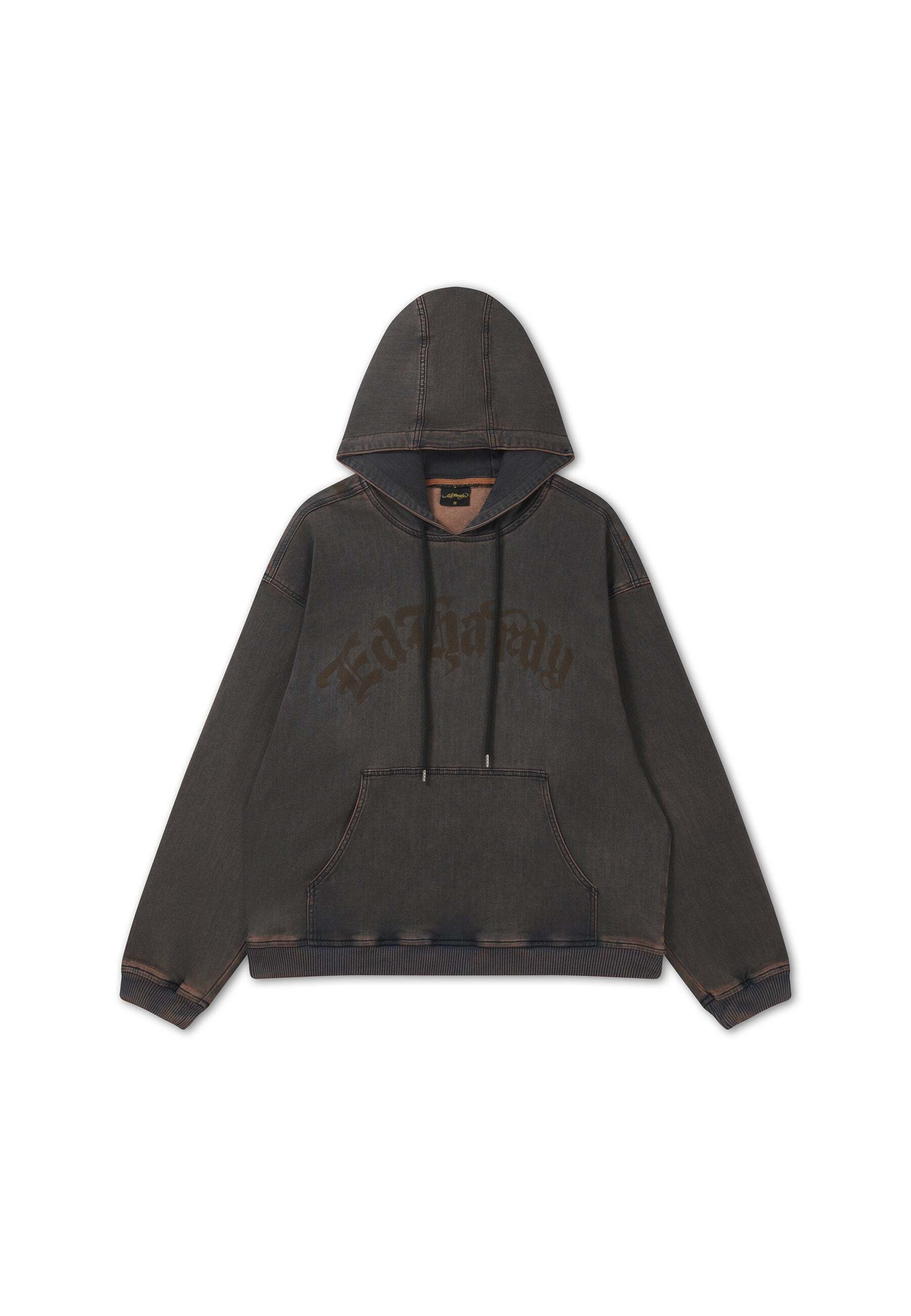 Pullover di Ed Hardy in marrone: frontale