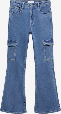 MANGO TEEN Flared Jeans in Blau: predná strana