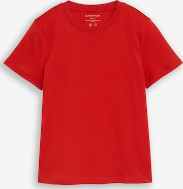 TOM TAILOR T-Shirt in Rot: Vorderseite