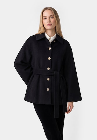 DreiMaster Klassik - Abrigo de entretiempo 'Classic' en negro: frente