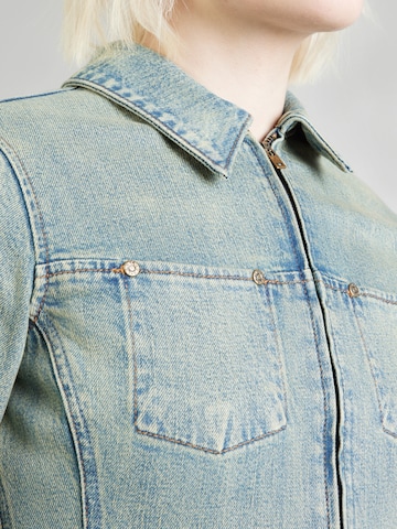 mėlyna LEVI'S ® Demisezoninė striukė 'Y2K Stretch Fitted Trucker Jacket'