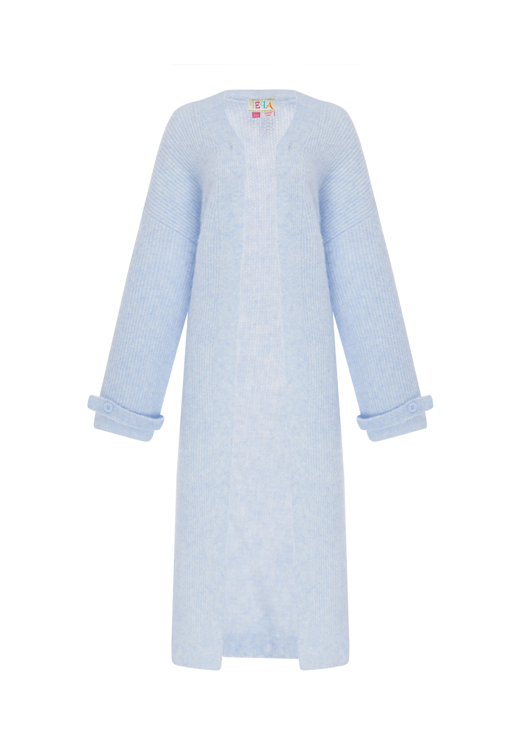 IZIA Strickjacke in Blau: Vorderseite