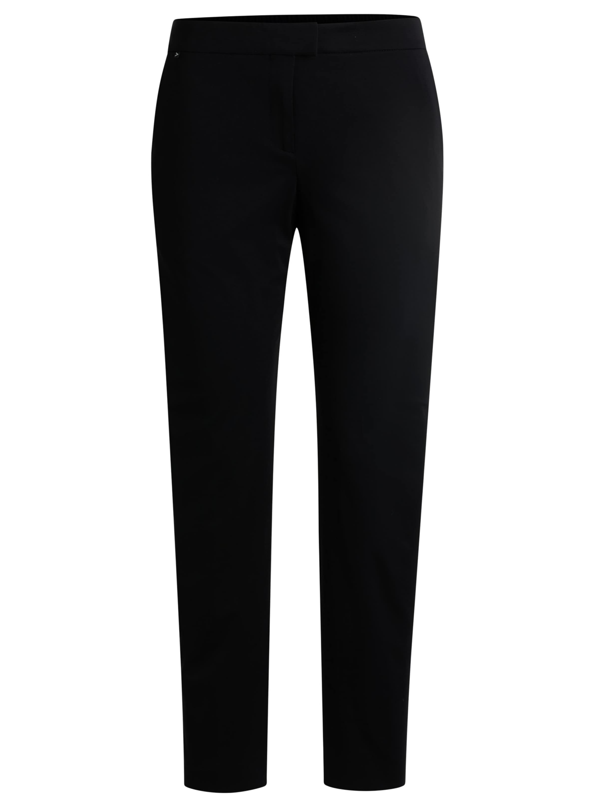 Slimfit Pantaloni eleganți 'Tobaluka10' de la BOSS pe negru: față