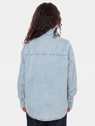 Carhartt WIP Bluse 'W' Alta Shirt Jacket Blue' i blå