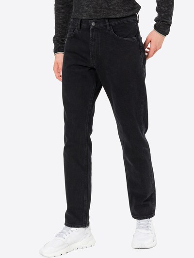 NU-IN Jeans i black denim, Modelvisning