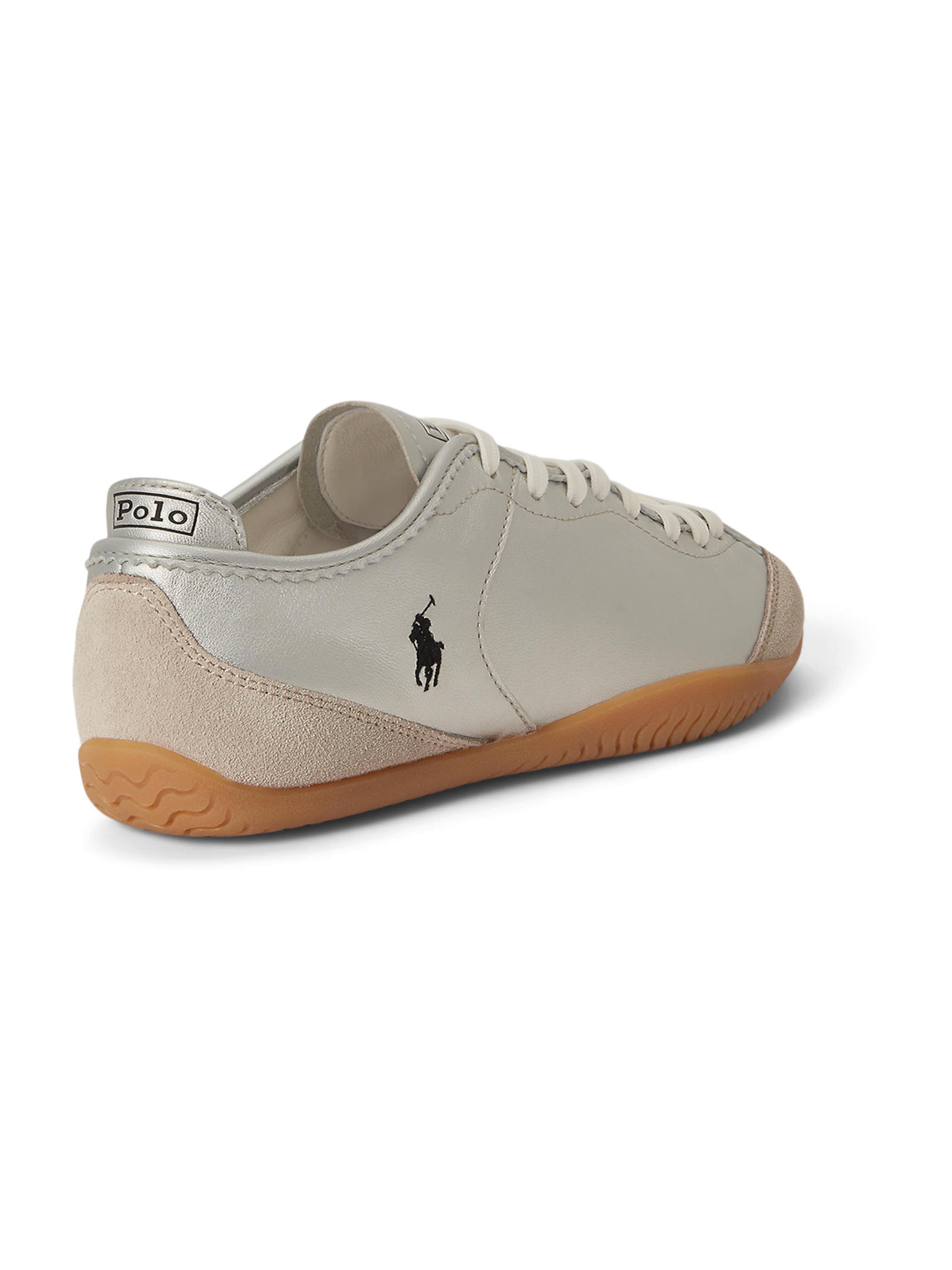 Baskets basses Polo Ralph Lauren en argent