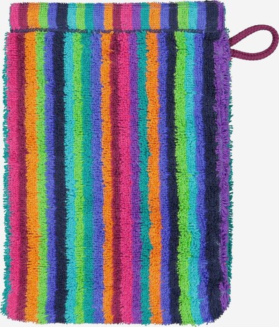 Cawö Waschlappen in 16_x_22cm in azur / lila / orange / pink, Produktansicht