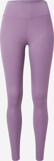 NIKE Pantalon de sport 'One Luxe' en violet, Vue avec produit