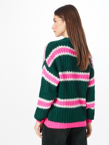 Sublevel Knit cardigan in Green