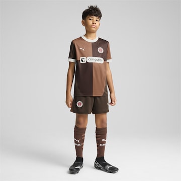 PUMA Regular Sportshorts 'FC St. Pauli 24/25' in Braun
