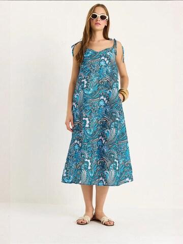 Bianco Lucci - Vestido de verão em azul