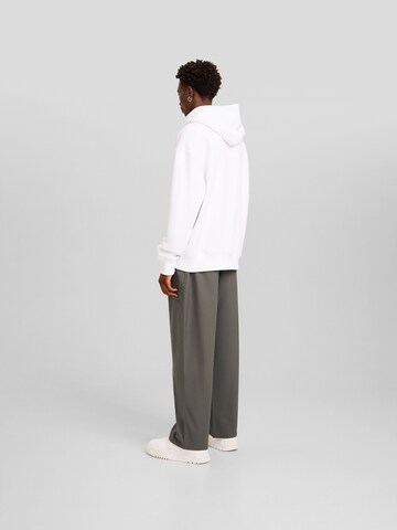 Bershka Loosefit Hose in Grün