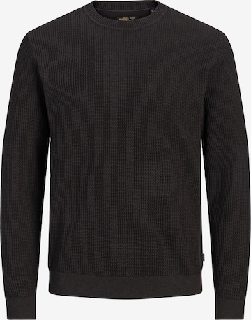 Pullover 'JPRBLUSTANLEY' di Jack & Jones Plus in marrone: frontale