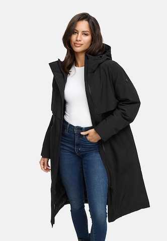 Manteau d’hiver 'Eismelodie 14' NAVAHOO en noir