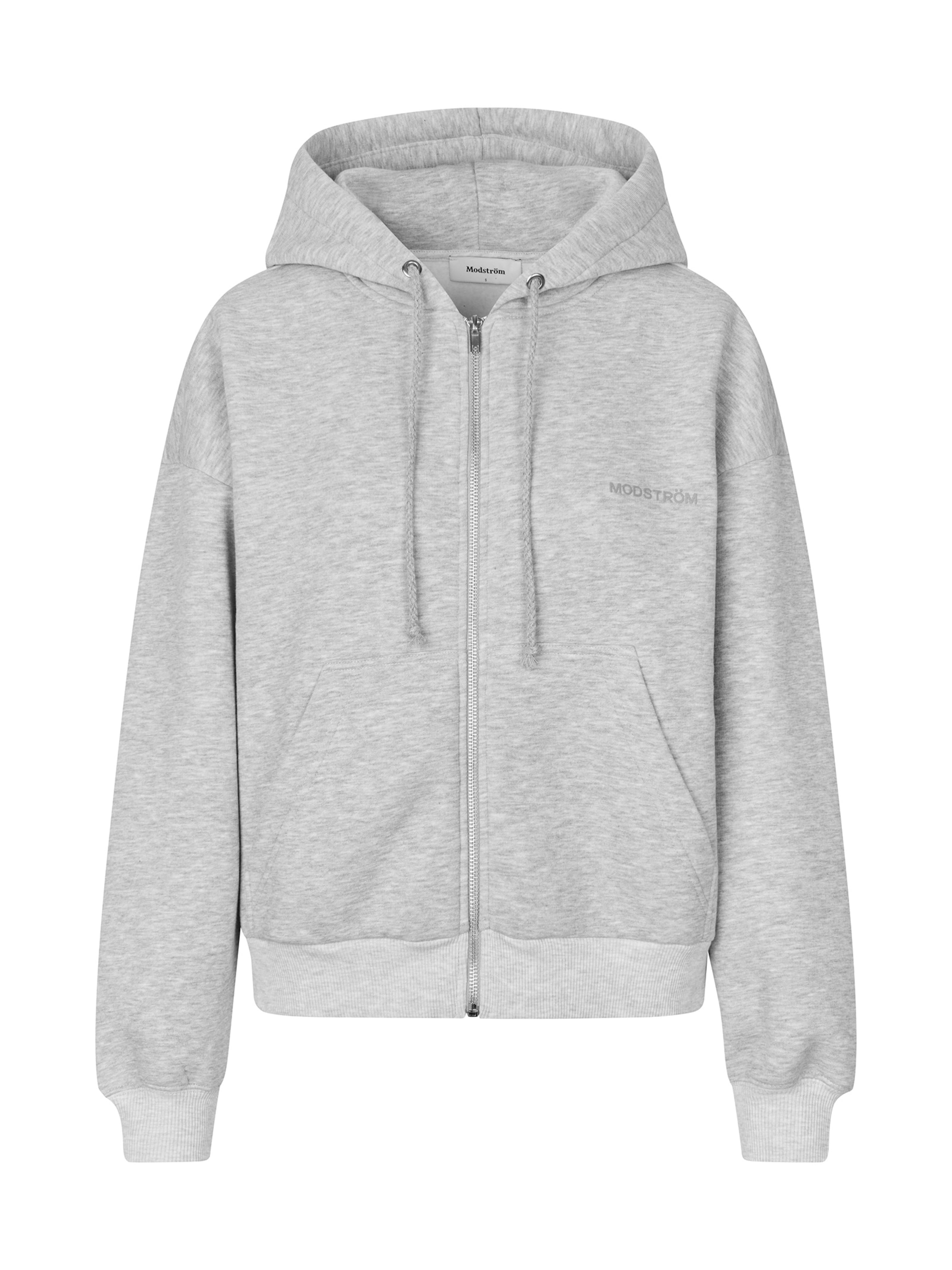 modström Mikina 'TiaMD' – šedá: přední strana