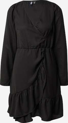 PIECES Φόρεμα 'Giuliana' σε μαύρο: μπροστά