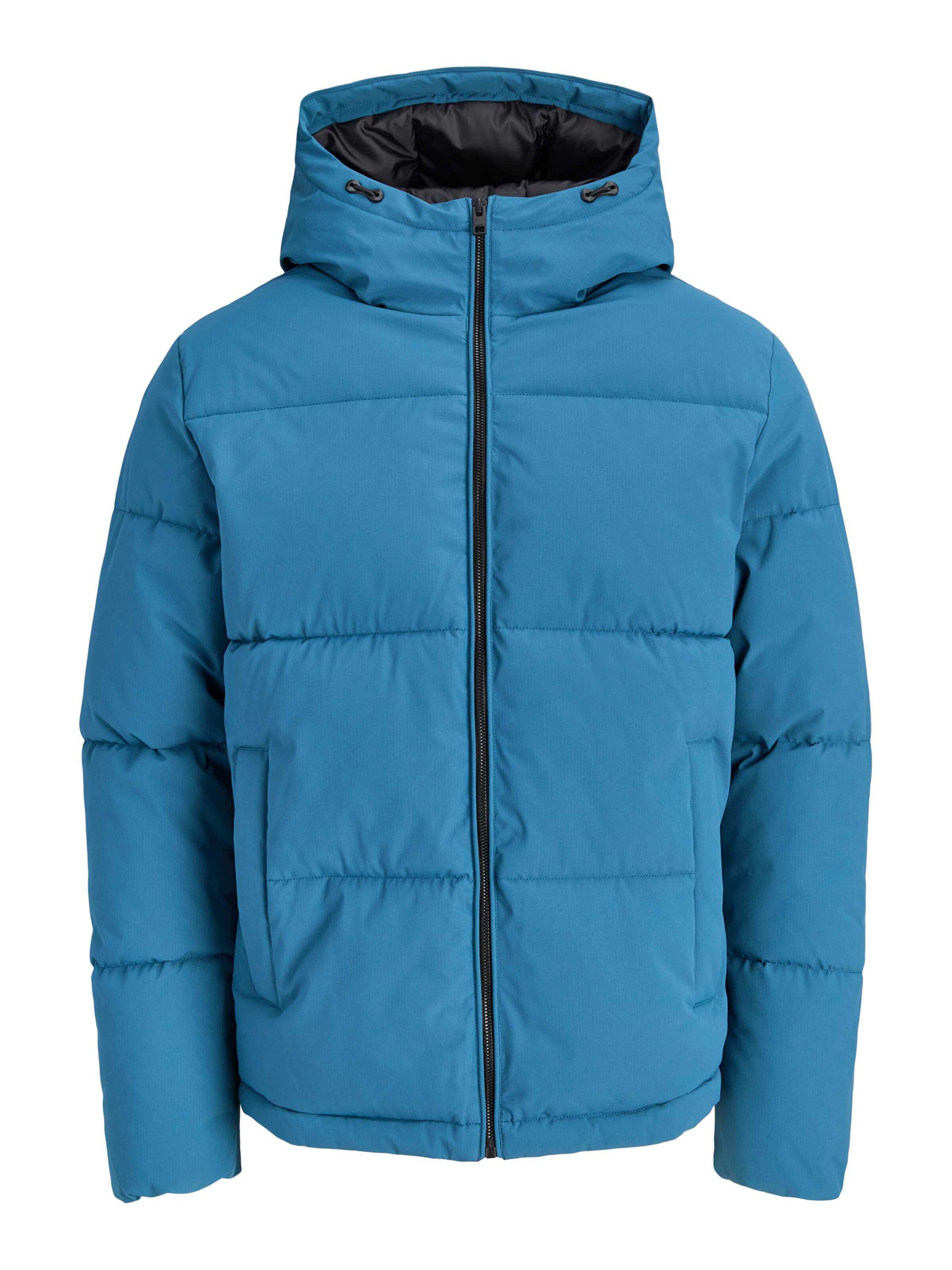 JACK & JONES Winterjas 'JJGALAXY' in Blauw: voorkant