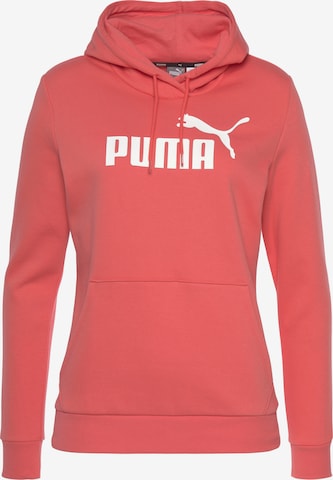 PUMA Sportief sweatshirt 'Essentials' in Rood: voorkant