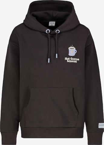 Sublevel Sweatshirt in Braun: Vorderseite