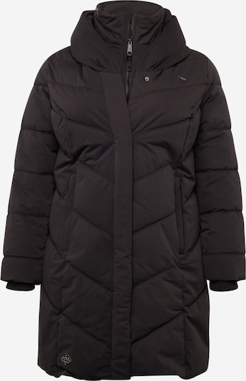 Palton de iarnă 'NATALKA' Ragwear Plus pe negru, Vizualizare produs