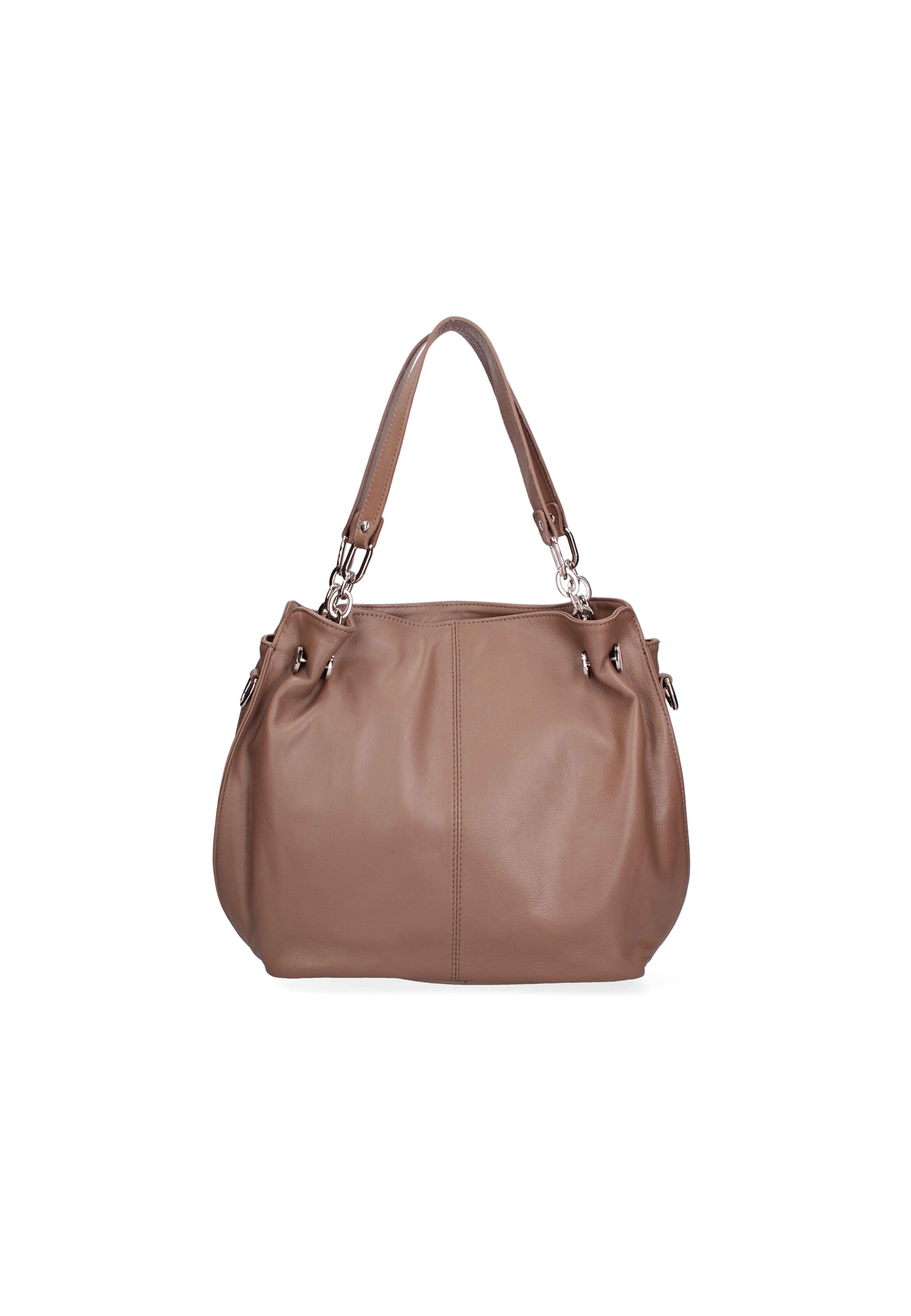 CHICCA BORSE Handtas in Beige: voorkant