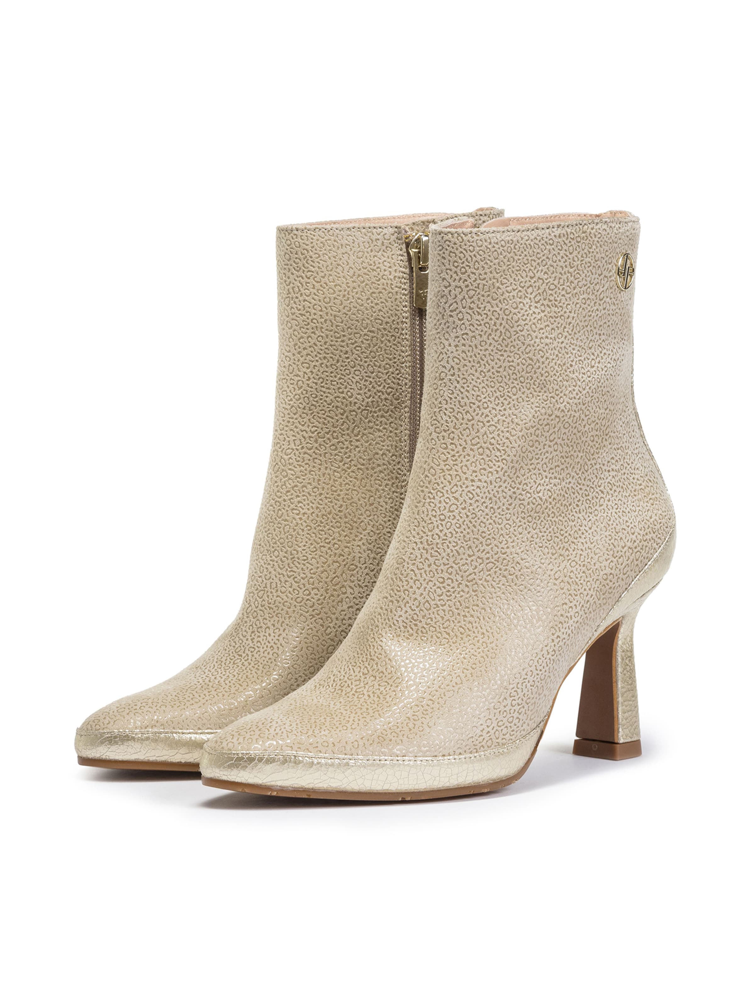 Floris van Bommel Ankle Boot 'Saxi 01' in Beige