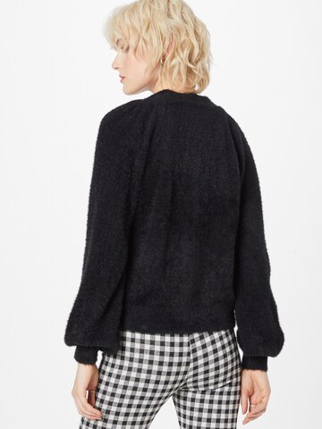 VILA Knit Cardigan in Black