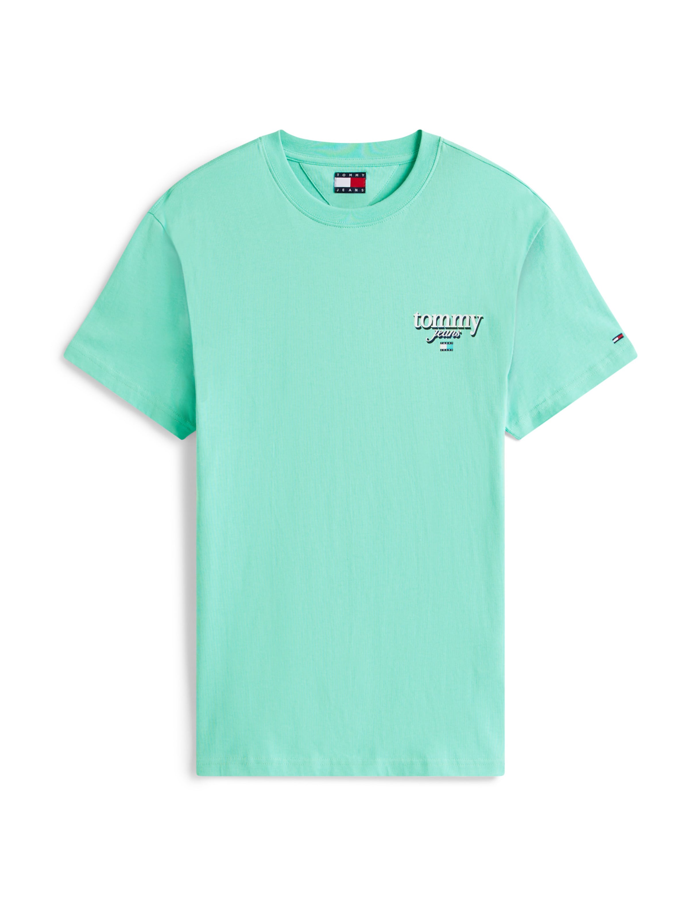 Tommy Jeans Majica | zelena barva: sprednja stran