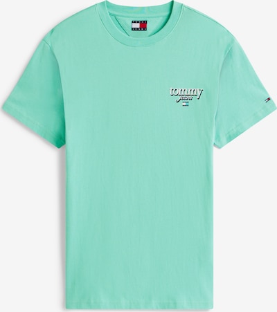 Tommy Jeans Majica u mornarsko plava / menta / bijela, Pregled proizvoda