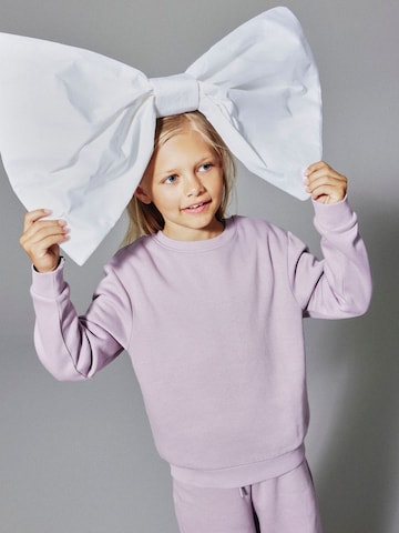 NAME IT Sweatshirt in Lila: voorkant