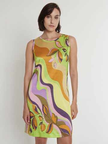 Robe ' Peamy ' Ana Alcazar en mélange de couleurs : devant
