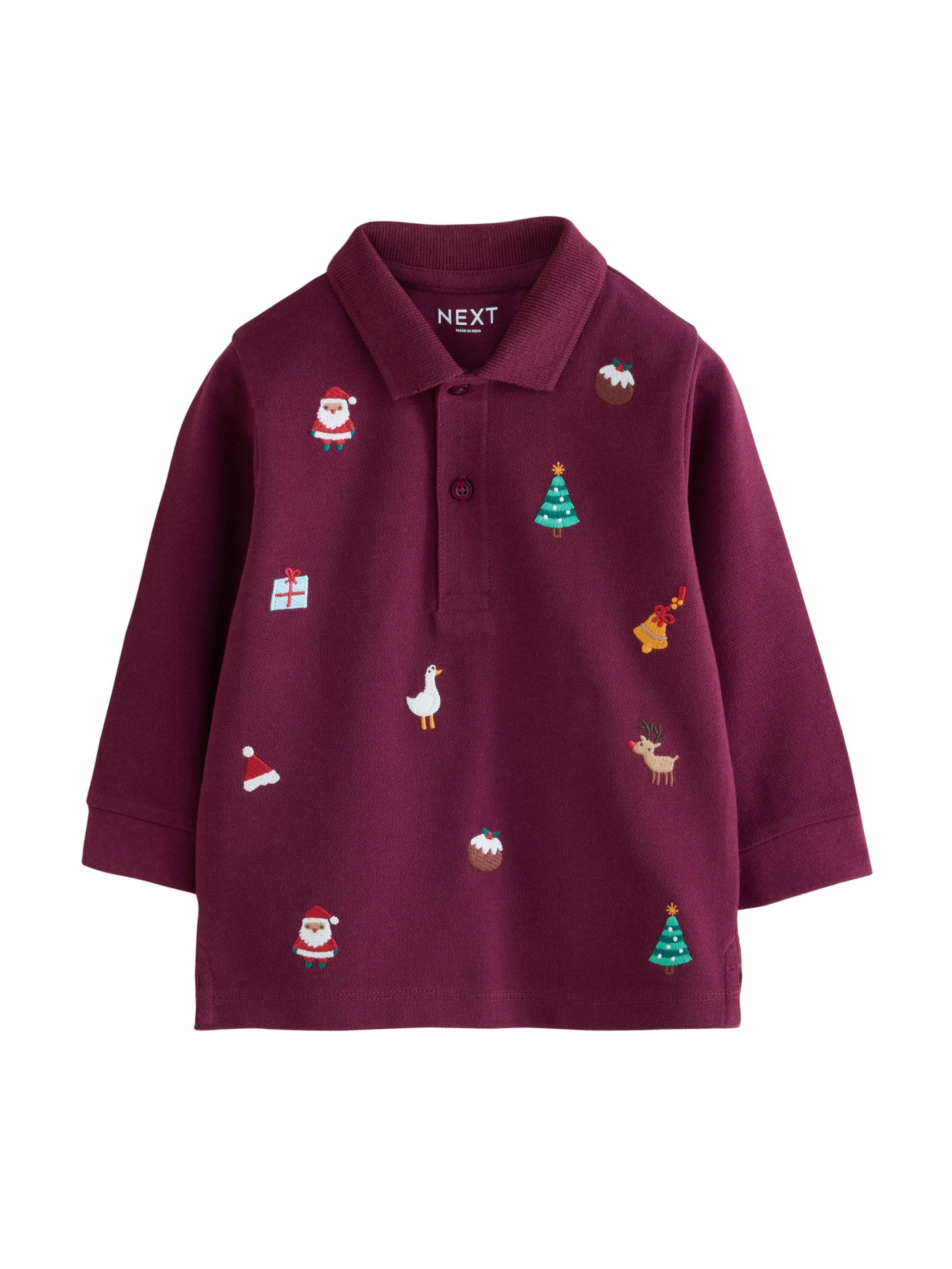 Next Shirt in Rood: voorkant