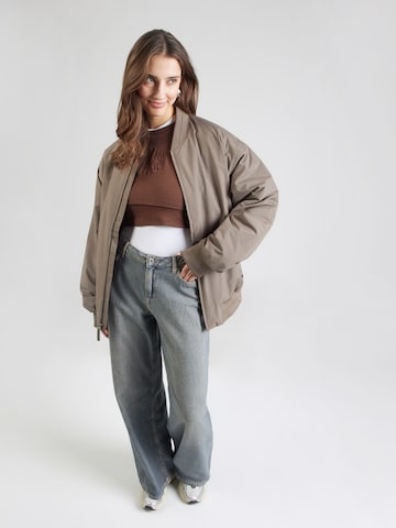 HUGO Majica 'Daleisy_B' | rjava barva