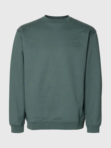 SELECTED - Sudadera en verde: frente
