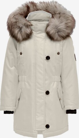 KIDS ONLY Winter Jacket in Beige: front