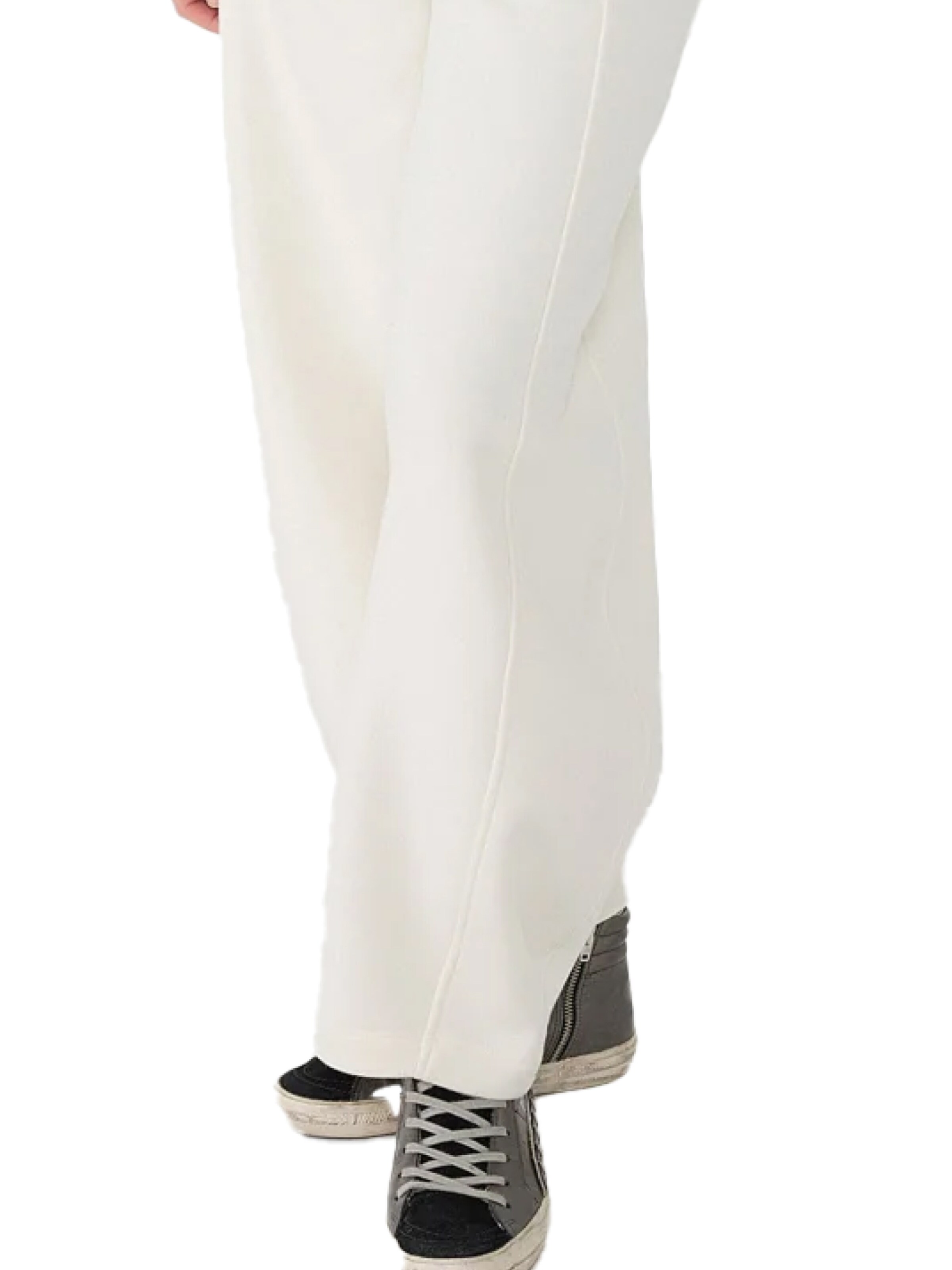 No Matter What Loosefit Broek in Wit