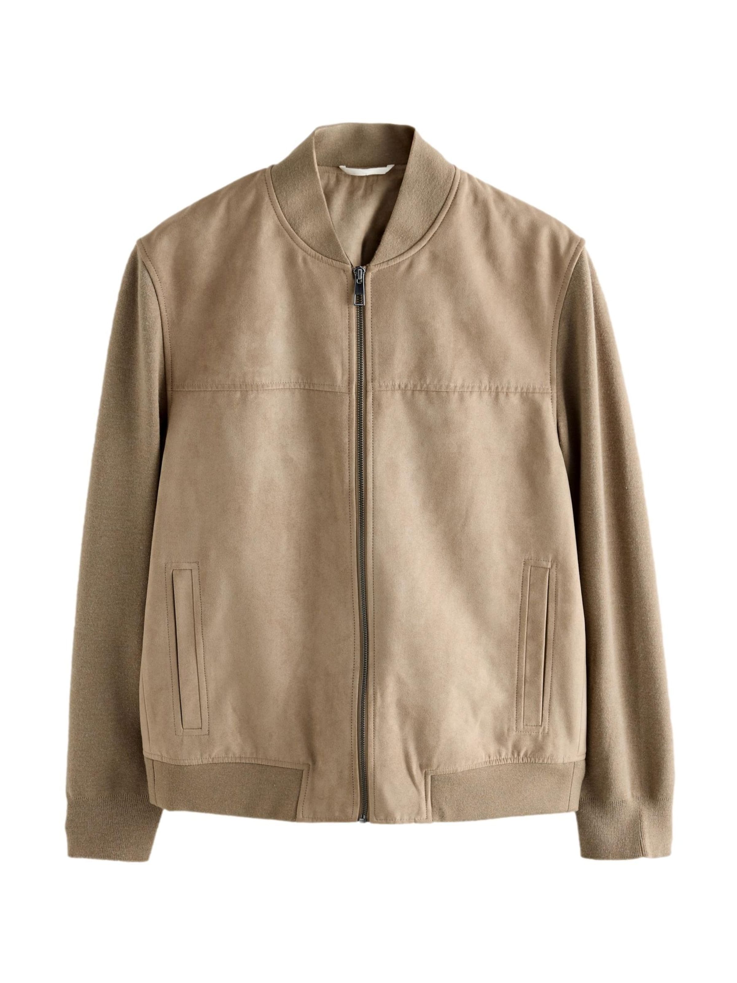 Next Veste mi-saison en 5XL en sable, Vue avec produit