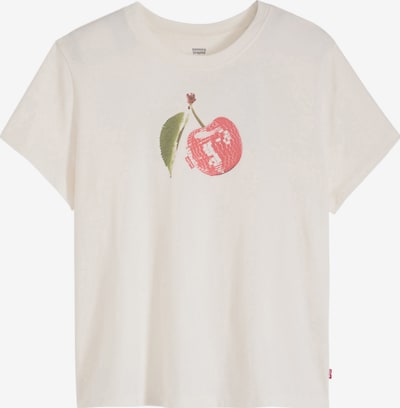 LEVI'S ® Majica 'PERFECT' u smeđa / maslinasta / karmin crvena / bijela, Pregled proizvoda