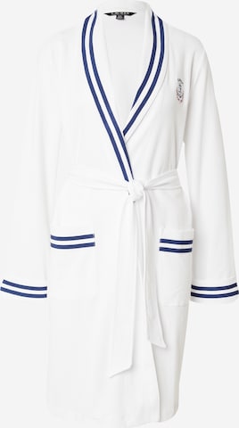 Peignoir court Lauren Ralph Lauren en blanc : devant