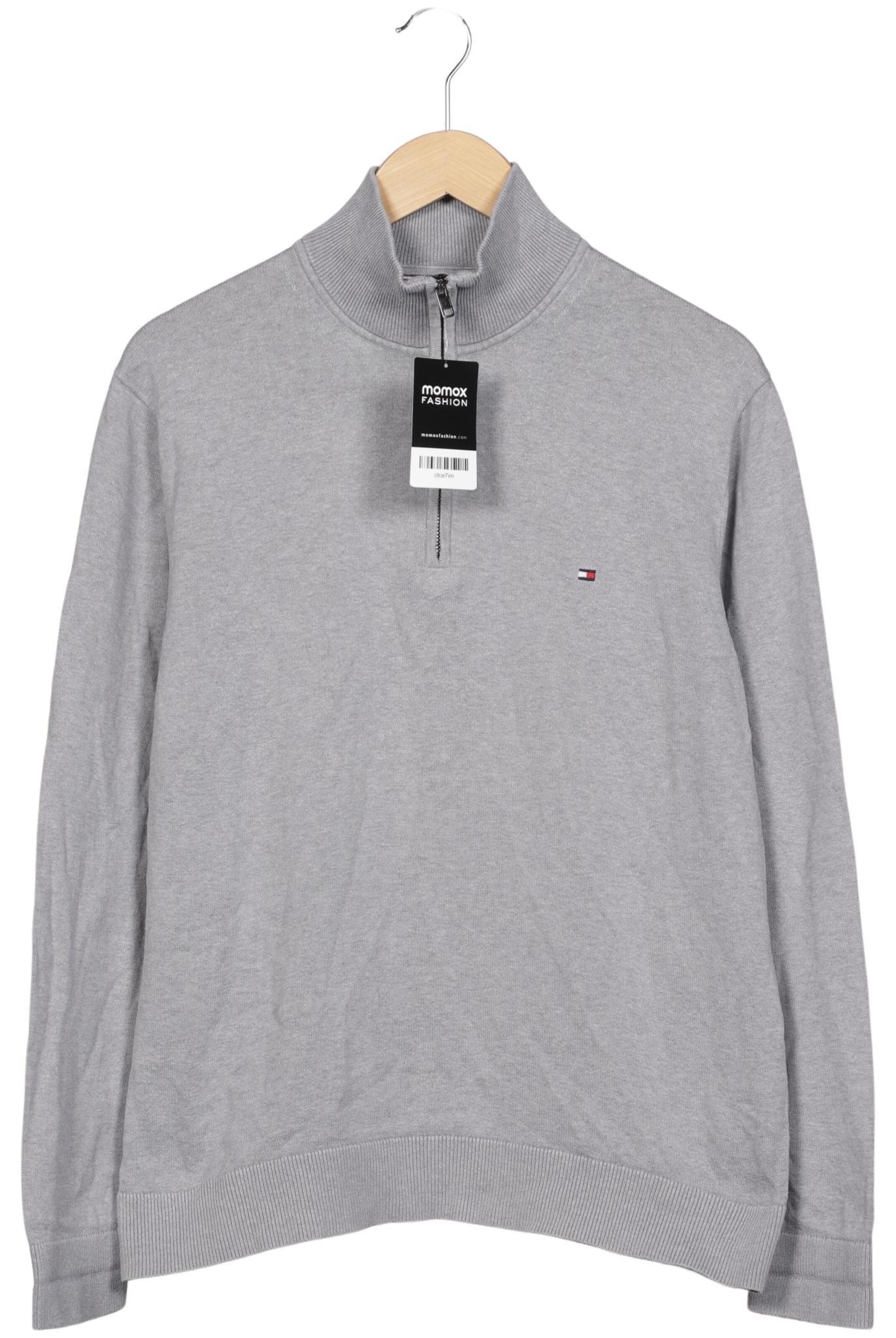 TOMMY HILFIGER Pullover XL in Grau: Vorderseite