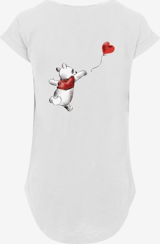 F4NT4STIC Shirt 'Disney Winnie & Balloon' in Wit