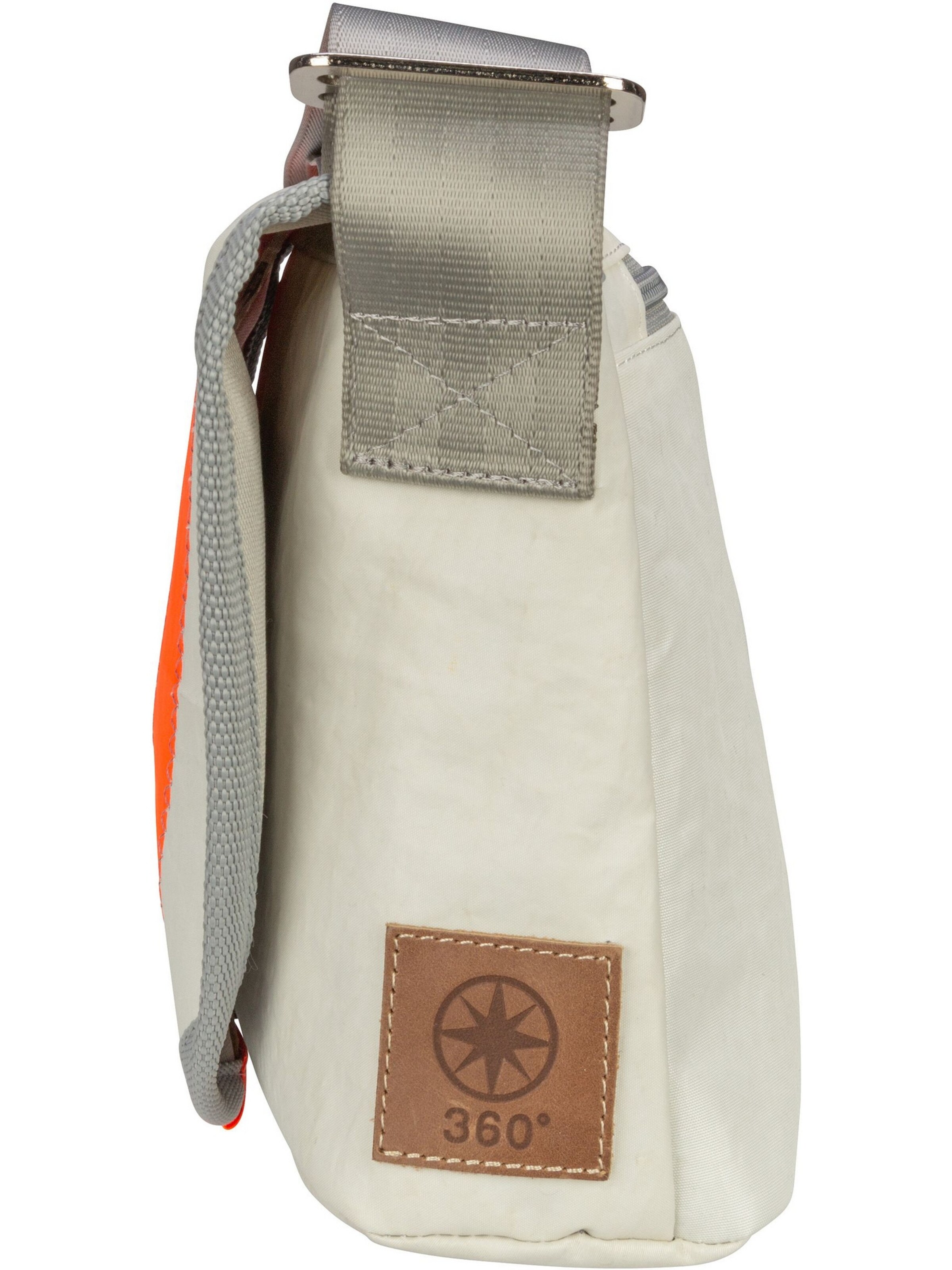 360 Grad Crossbody Bag 'Perle' in White